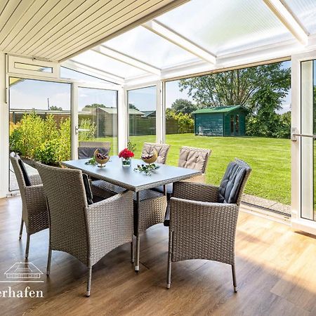 Landhaus Villa Suederhafen - Kleiner Luxus ノルトシュトラント エクステリア 写真
