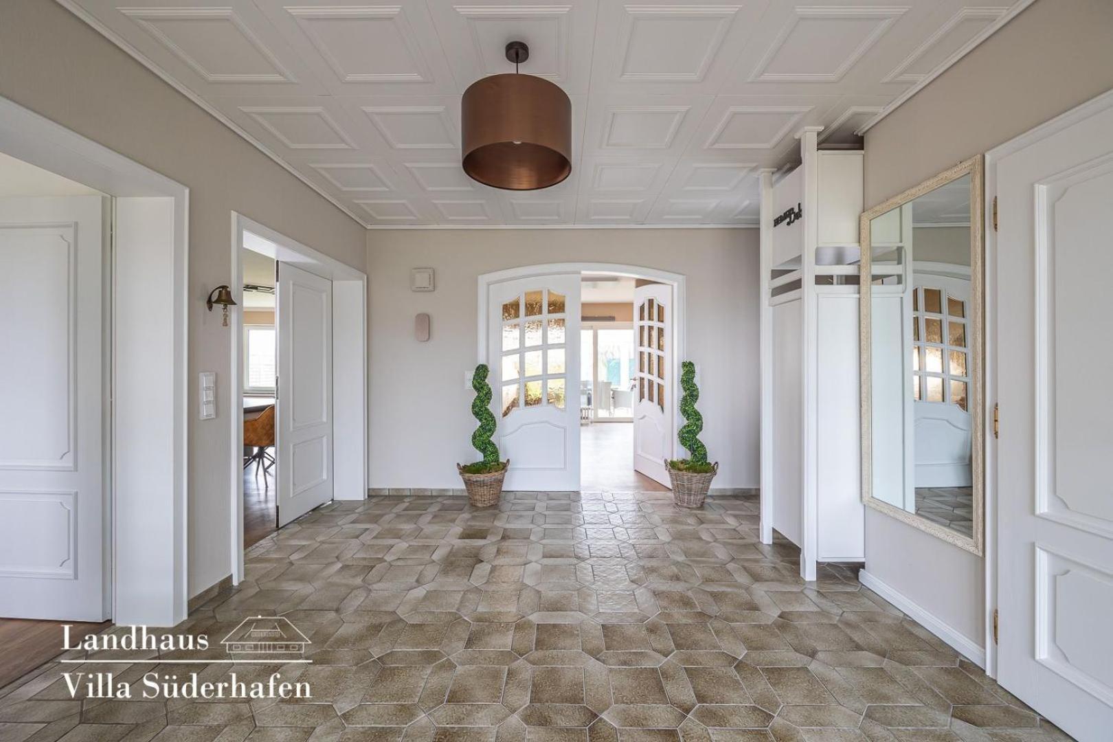 Landhaus Villa Suederhafen - Kleiner Luxus ノルトシュトラント エクステリア 写真