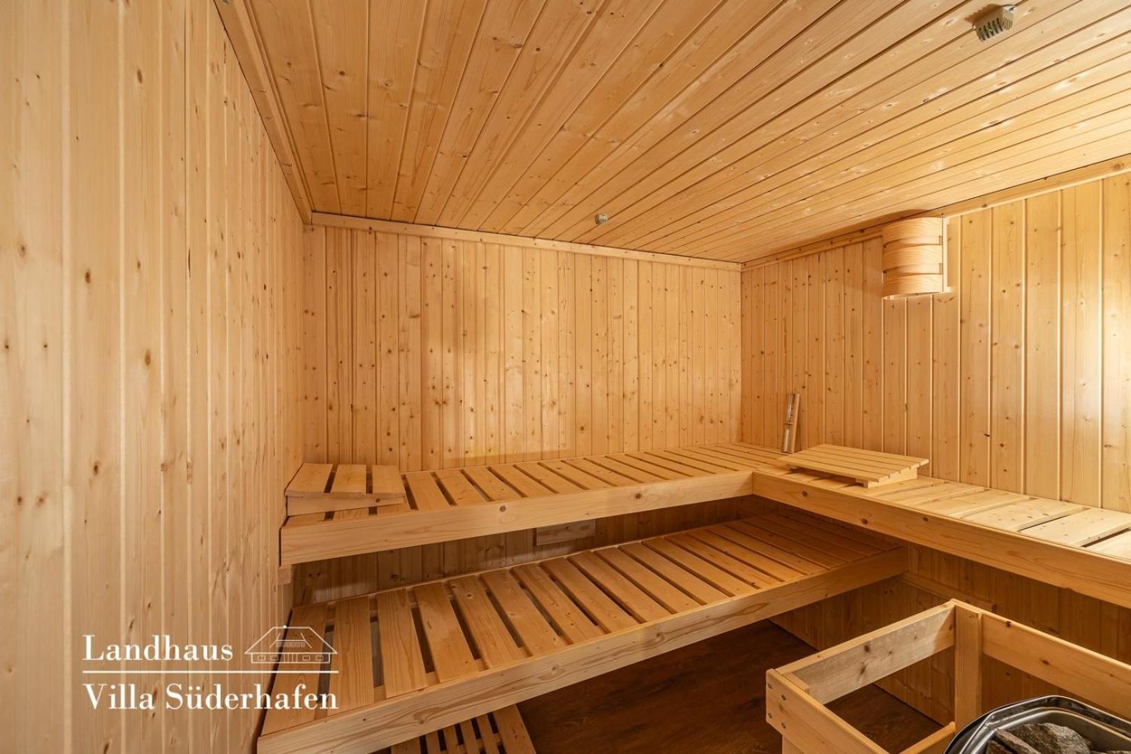 Landhaus Villa Suederhafen - Kleiner Luxus ノルトシュトラント エクステリア 写真