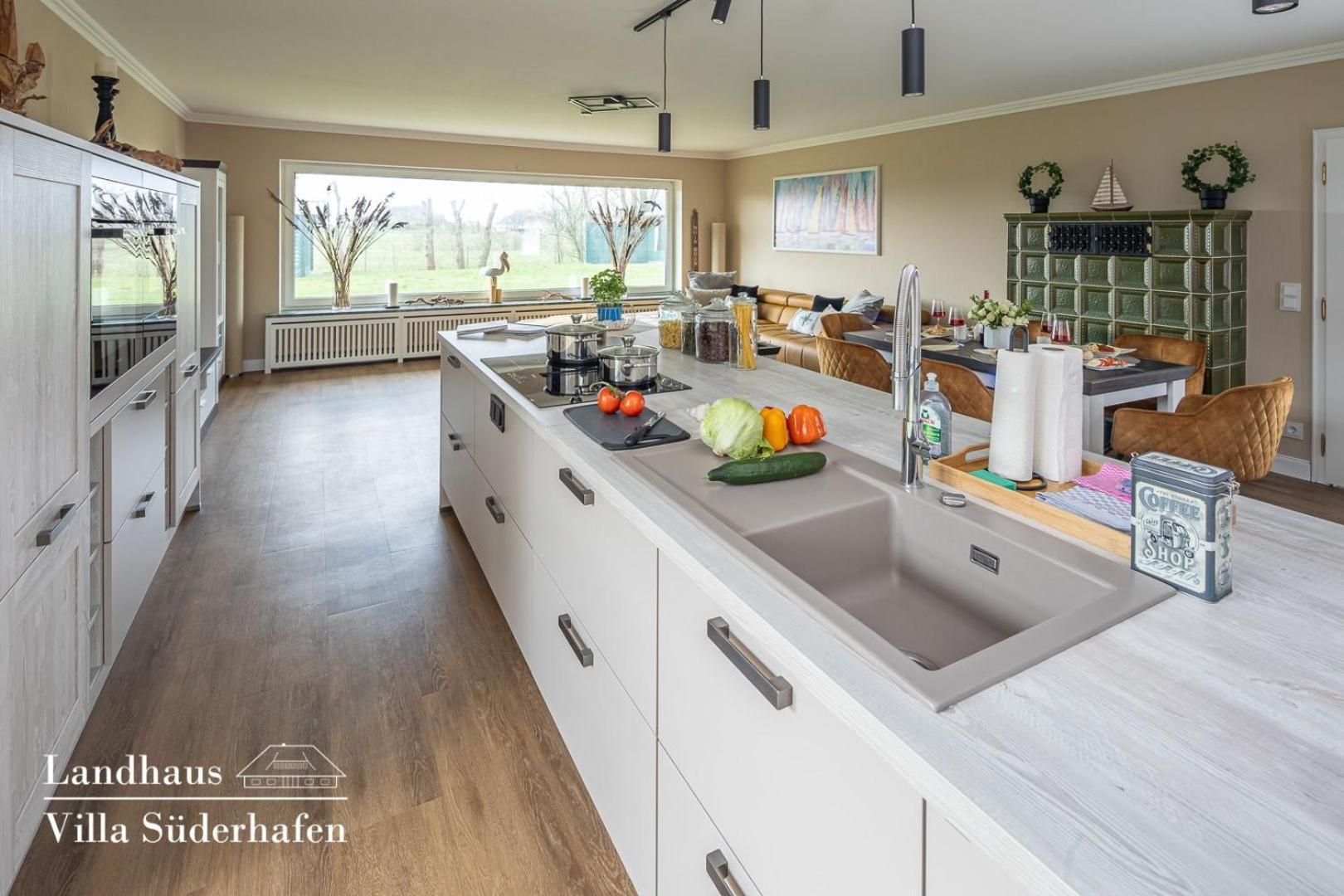 Landhaus Villa Suederhafen - Kleiner Luxus ノルトシュトラント エクステリア 写真